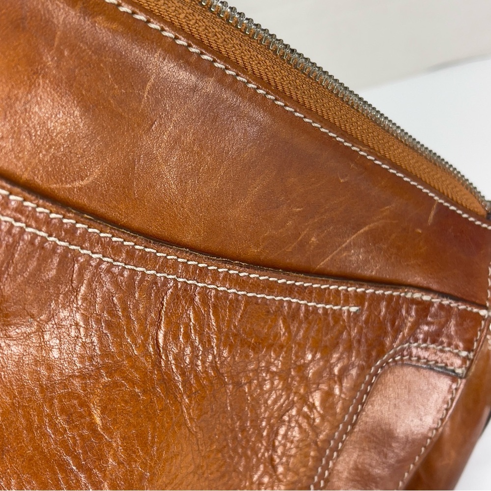 Cavalcanti Genuine Elegant Brown Leather Women’s Crossbody Bag - Picture 14 of 14